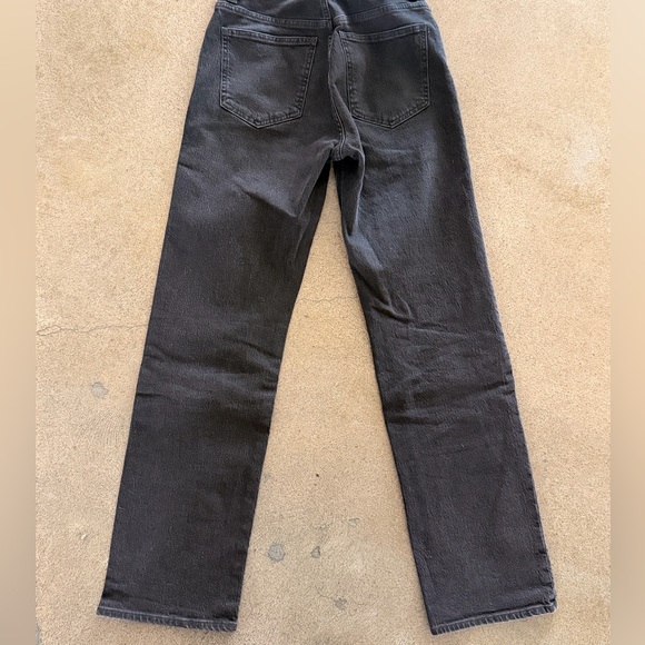 Madewell Black Women's Straight Jeans - Picture 2 of 4